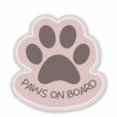 Car Decal Bumper Sticker (Vorderseite)