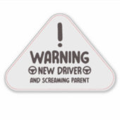 Car Decal Bumper Sticker (Vorderseite)
