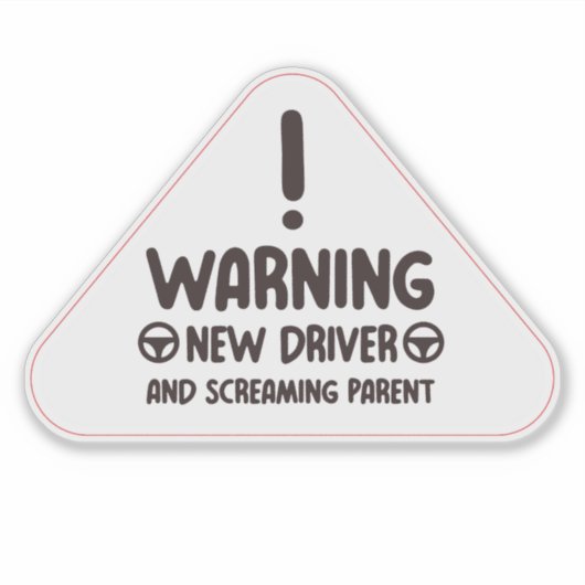 Car Decal Bumper Sticker (Vorderseite)