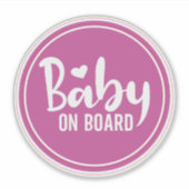 Car Decal Bumper Sticker  (Vorderseite)