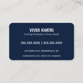 🚗 Car Detailer Neon Visitenkarte (Rückseite)