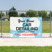 Car detailing auto washing business advertising banner (InSitu)