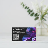 Car detailing services images Business Card Visitenkarte (Stehend Vorderseite)