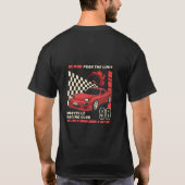 Car Driven By Pure Passion T-Shirt (Rückseite)