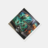 Car Fantasy Paint Serviette (Ecke)