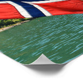 Car ferry in Norway poster print (Ecke)