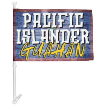 Car Flag Guam Guahan Chamorro Pacific Islander