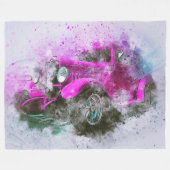 Car Fleece Blanket (Vorderseite (Horizontal))