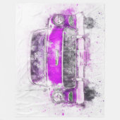 Car Fleece Blanket (Vorderseite)