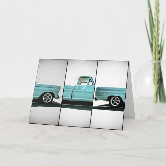 Car Greeting Cards Karte (Vorderseite)