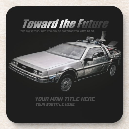 Car：Hard Plastic Coaster Getränkeuntersetzer (Vorderseite)