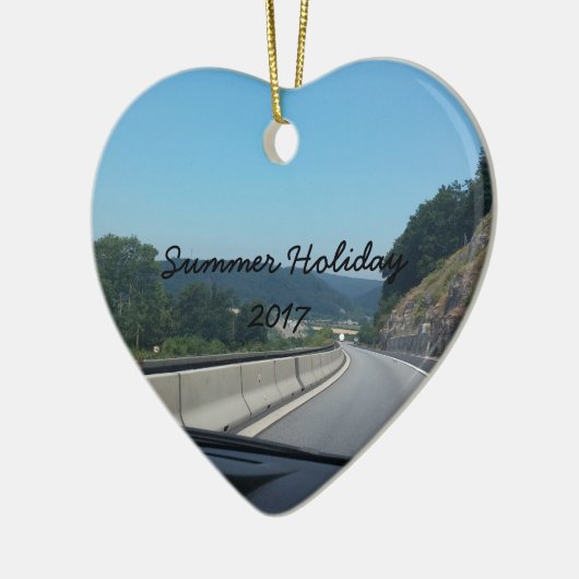 Car Holiday Mountains Europe Österreich Fotografie Keramik Ornament (Links)