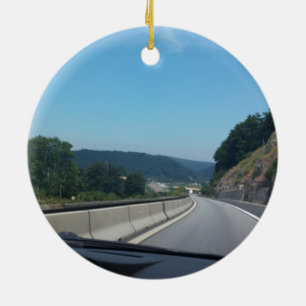Car Holiday Mountains Europe Österreich Fotografie Keramik Ornament