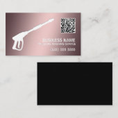 Car & House Power QR Code Visitenkarte (Vorne/Hinten)