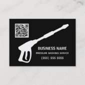 Car & House Power QR Code Visitenkarte (Vorderseite)