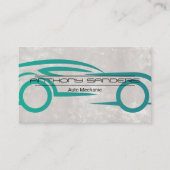 Car-Logo Visitenkarte (Vorderseite)