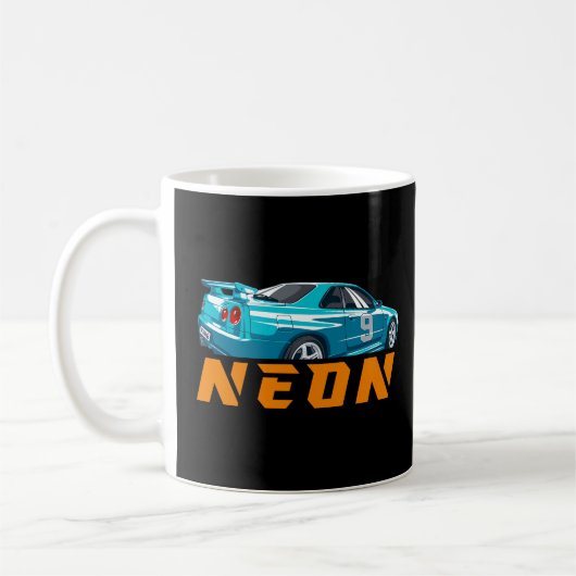Car Lover | Geschenk für ihn | Car Typ Gift Kaffeetasse (Links)