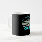 Car Lover Mechanic spricht über Autos Kaffeetasse (Vorderseite Links)