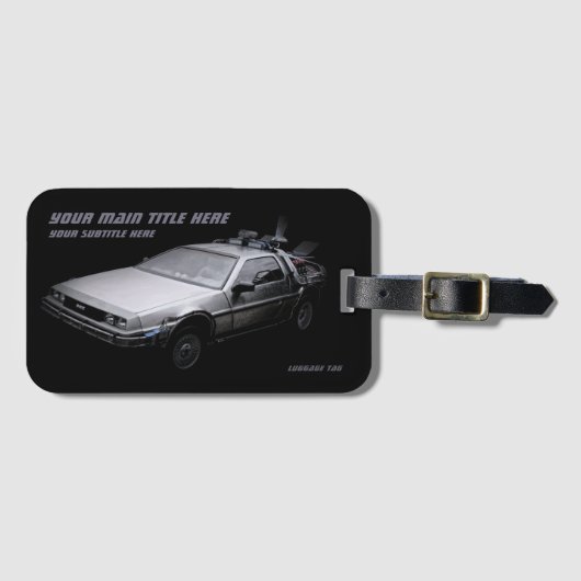 Car:Luggage Tag Gepäckanhänger (Vorderseite (Horizontal))