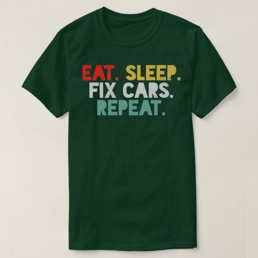 Car Mechanic (4) T-Shirt (Design vorne)