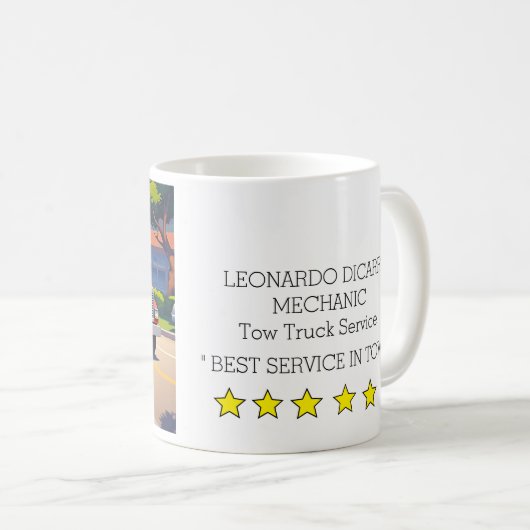 " CAR MECHANIC " KAFFEETASSE (VorderseiteRechts)