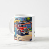" CAR MECHANIC " KAFFEETASSE (Vorderseite Links)