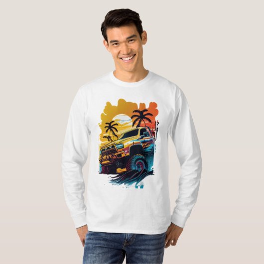 Car Men's Basic Long Sleeve T - Shirt (Vorne ganz)