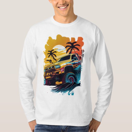 Car Men's Basic Long Sleeve T - Shirt (Vorderseite)
