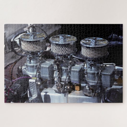 Car Motor 4 Puzzle (Horizontal)