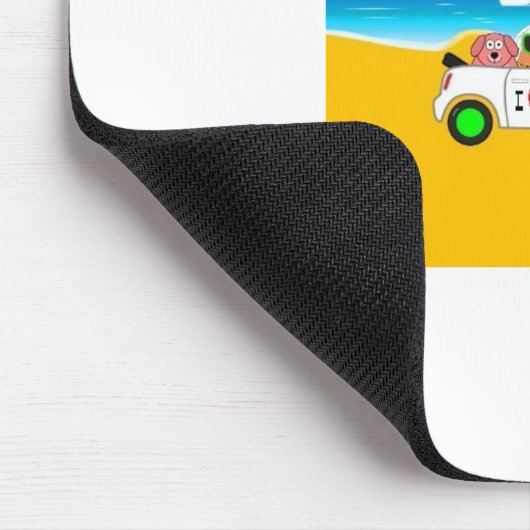 Car of Pou Mousepad (Ecke)