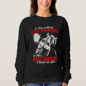 car painter and car painter auto body painter for  sweatshirt (Vorderseite)