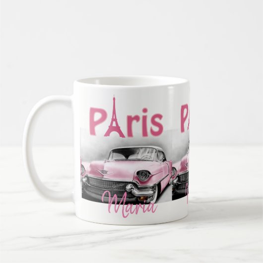 Car Paris Frankreich Tasse (Links)