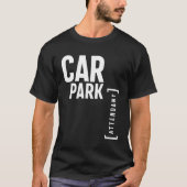 Car Park Attendant Geschenk Funny Job Titel T-Shirt (Vorderseite)