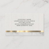 Car Piston | Lux Visitenkarte (Rückseite)