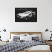 Car：Premium Canvas Leinwanddruck (Insitu (Schlafzimmer))