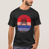 CAR Quad Bike Off Roading 5X5 Mudding Enthusiast T-Shirt (Vorderseite)