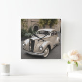 CAR QUADRATISCHE WANDUHR (Zuhause)