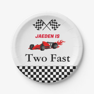Car Race Junge 2. Party Pappteller