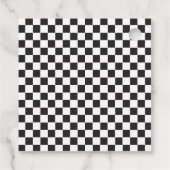 Car Racing Birthday Favor tag Geschenkanhänger (Rückseite)