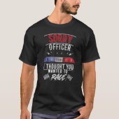 Car Racing Officer Funny Men Drag Race Premium T-Shirt (Vorderseite)