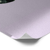 Car Racing Rabbit Poster (Ecke)