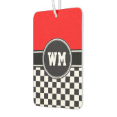 Car Racing / Schachmuster + Ihr Backgr. Ideen Autolufterfrischer (Links)