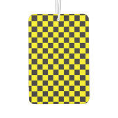 Car Racing / Schachmuster + Ihr Backgr. Ideen Autolufterfrischer (Rückseite)