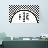 Car Racing / Schachmuster + Ihr Backgr. Ideen Banner (Messeveranstaltung)