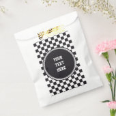 Car Racing / Schachmuster + Ihr Backgr. & Text Geschenktütchen (Versiegelt)