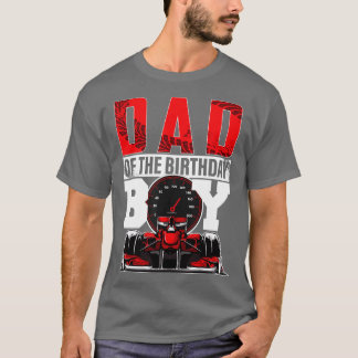 Car Racing Vater des Geburtstags Boy Formel Rennen T-Shirt