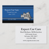 Car Repair Shop Visitenkarte (Vorne/Hinten)