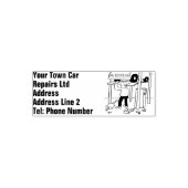 Car Repairs & Servicing Garage Permastempel (Design)