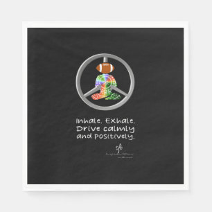 Car Ride Zuhause Tropical Colors Football Serviette