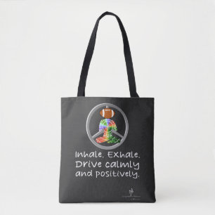 Car Ride Zuhause Tropical Colors Football Tasche